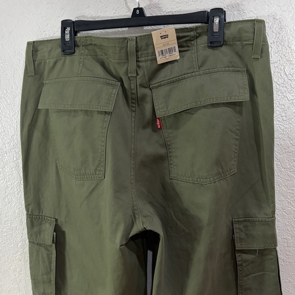 LEVI’S ‘94 BAGGY CARGOS Olive Pants,Size 32. - Picture 8 of 17